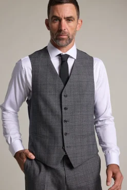Barkers Waistcoats|Waistcoats^Vernon Check Suit Waistcoat