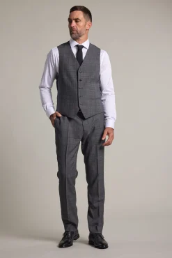 Barkers Waistcoats|Waistcoats^Vernon Check Suit Waistcoat
