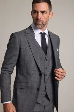 Barkers Waistcoats|Waistcoats^Vernon Check Suit Waistcoat