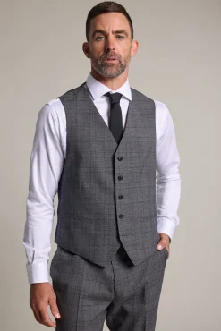 Barkers Waistcoats|Waistcoats^Vernon Check Suit Waistcoat