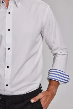 Barkers Tailored Fit Shirts|Tailored Fit Shirts^Verona Shirt WHITE