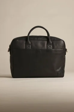 Barkers Leather Goods|Bags & Luggage^Wilkinson Leather Laptop Bag BLACK