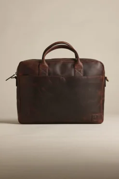 Barkers Leather Goods|Bags & Luggage^Wilkinson Leather Laptop Bag WALNUT BROWN